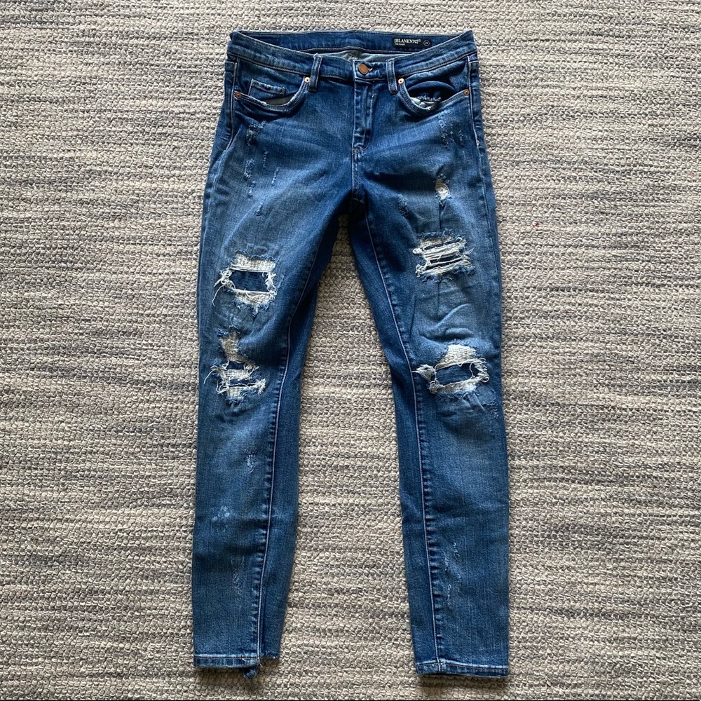 Size 29 Blank NYC Ripped Ankle Jeans